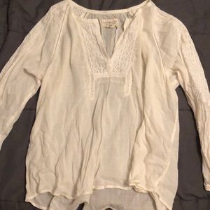 Vintage inspired Ralph Lauren linen blouse